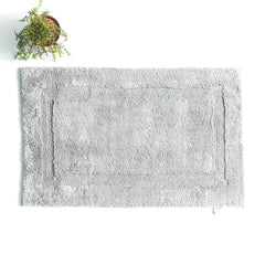 Bath Mat Soho Cotton Reversible in Granite