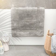 Bath Mat Soho Cotton Reversible in Granite