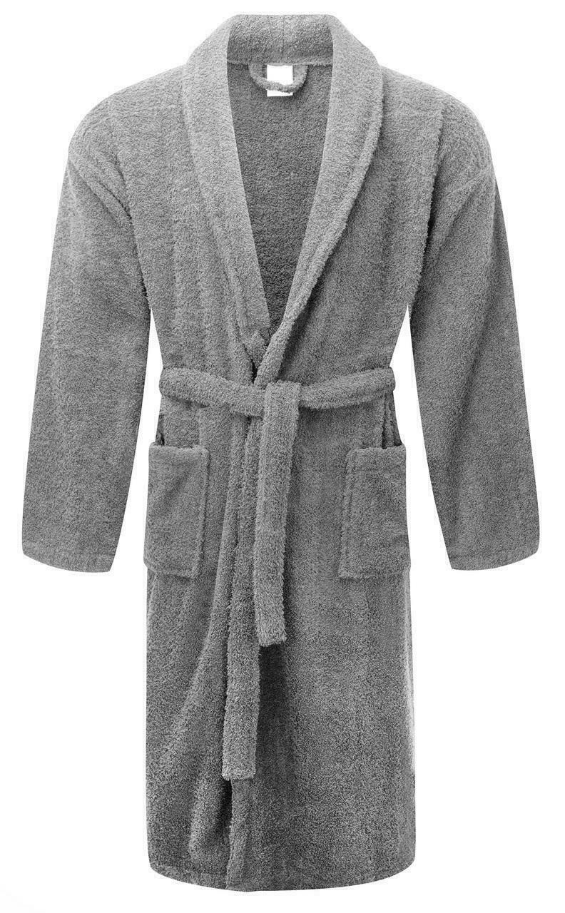 Chalet Robe Quick Dry Terry Cotton Fossil