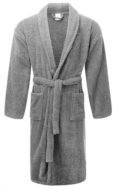 Chalet Robe Quick Dry Terry Cotton Fossil