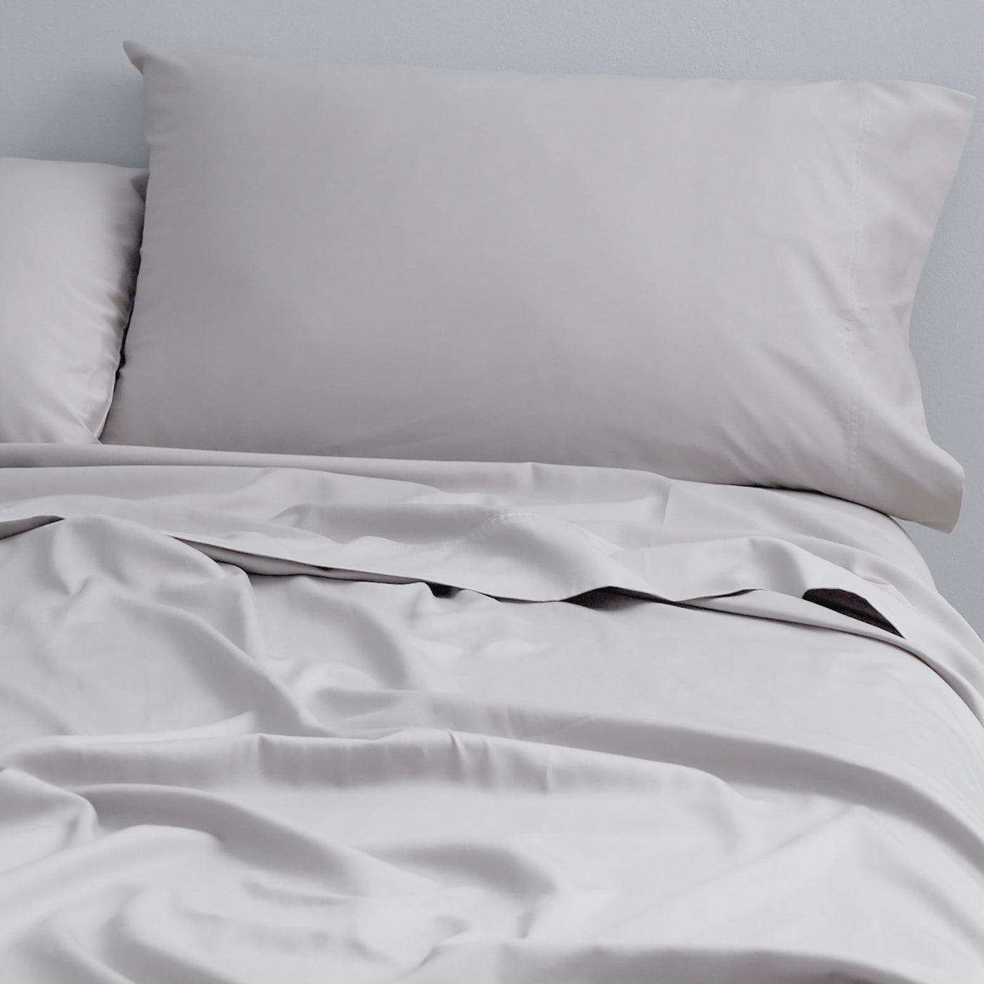Organic Cotton Sheet Sets 250 Thread Count Silver