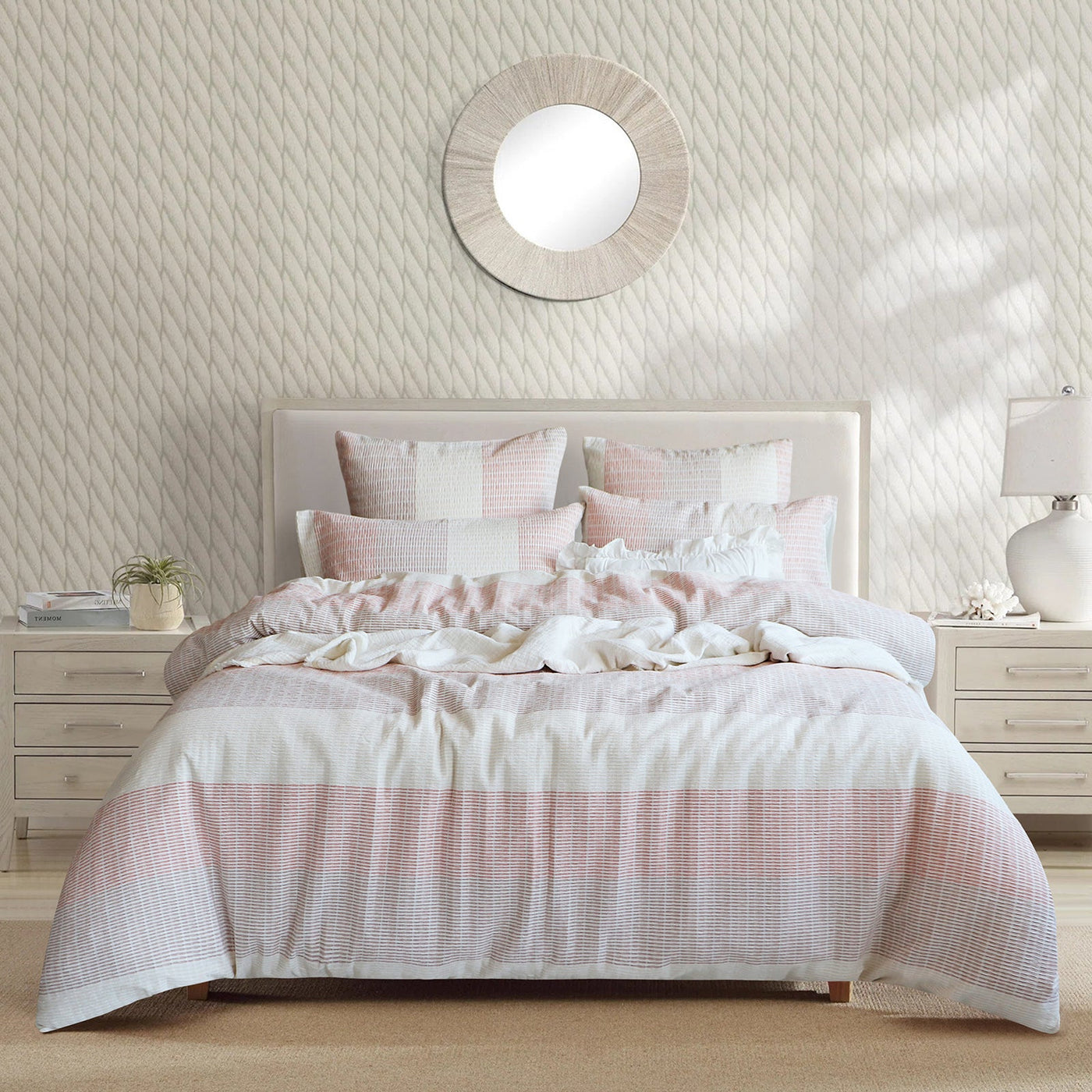 Renee Taylor Avalon Jacquard Quilt Cover Set