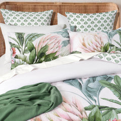 Kids Gardenia Quilt Cover Set Cotton Reversible