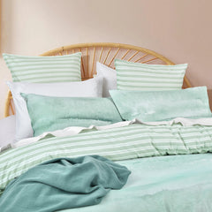 Terrain Quilt Cover Set 300 Thread Count Cotton Reversible