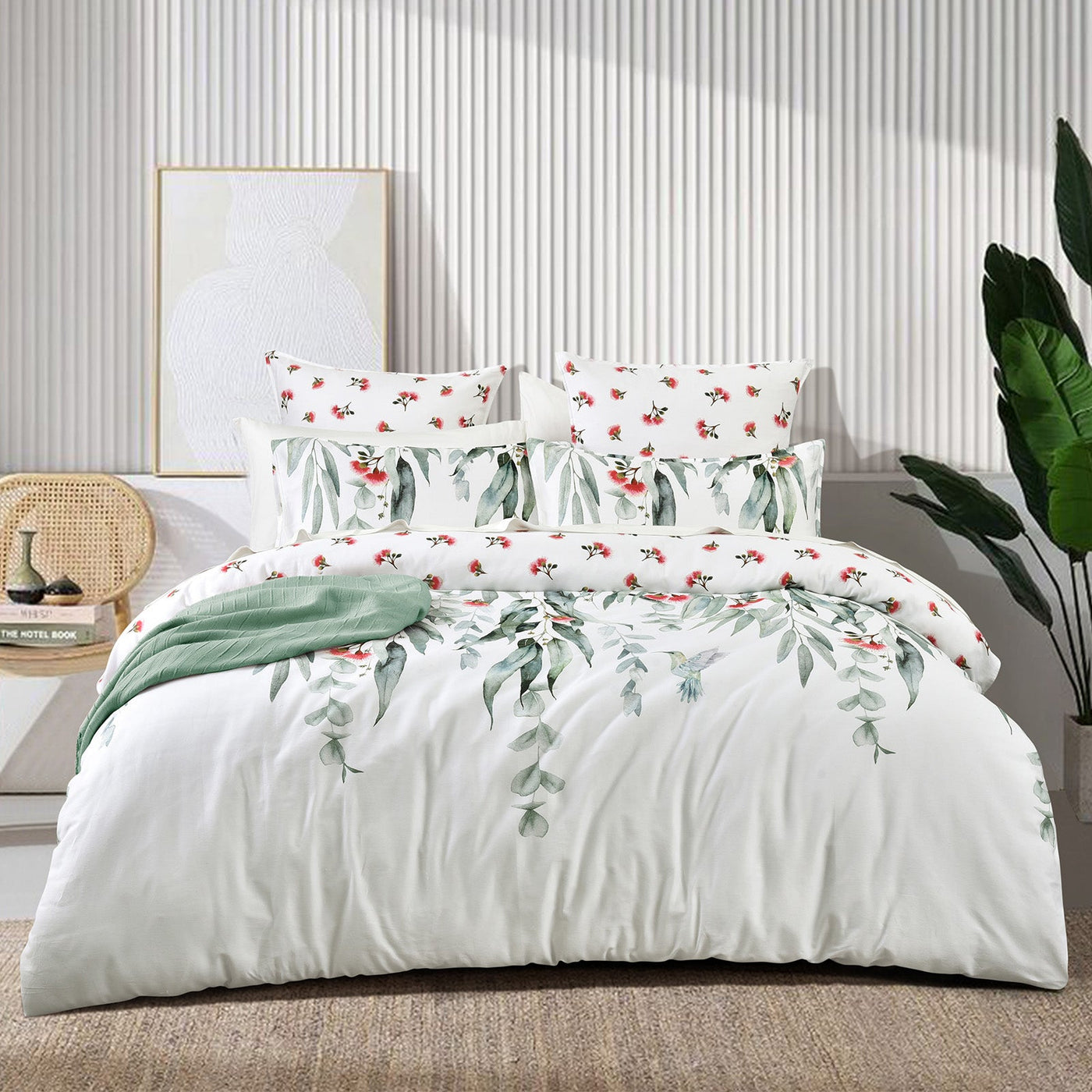 Mallees Quilt Cover Set 300 Thread Count Cotton Reversible