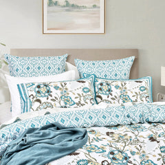 Kids Anaya Quilt Cover Set Cotton Reversible