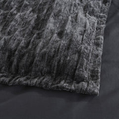 Charlotte Quilt Cover Set Jacquard Onyx