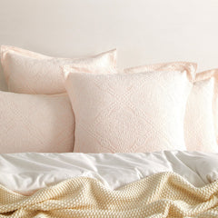 Bella Quilt Cover Set Blush