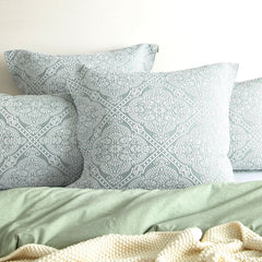 Mayfair Quilt Cover Set Sage