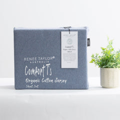 Jersey Sheet Set Organic Cotton Ink