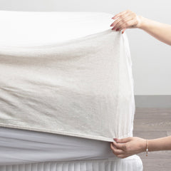 Kids Jersey Sheet Set Organic Cotton Ecru