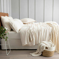 Jersey Sheet Set Organic Cotton Oatmeal