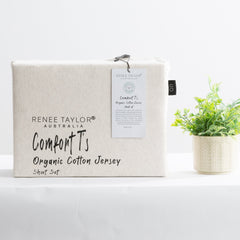 Kids Jersey Sheet Set Organic Cotton Oatmeal