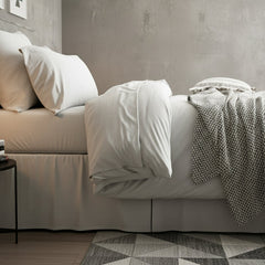 Jersey Quilt Cover Set - Organic Cotton Comfort T’s Grey Marle