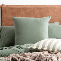 Jersey Quilt Cover Set - Organic Cotton Comfort T’s Olive