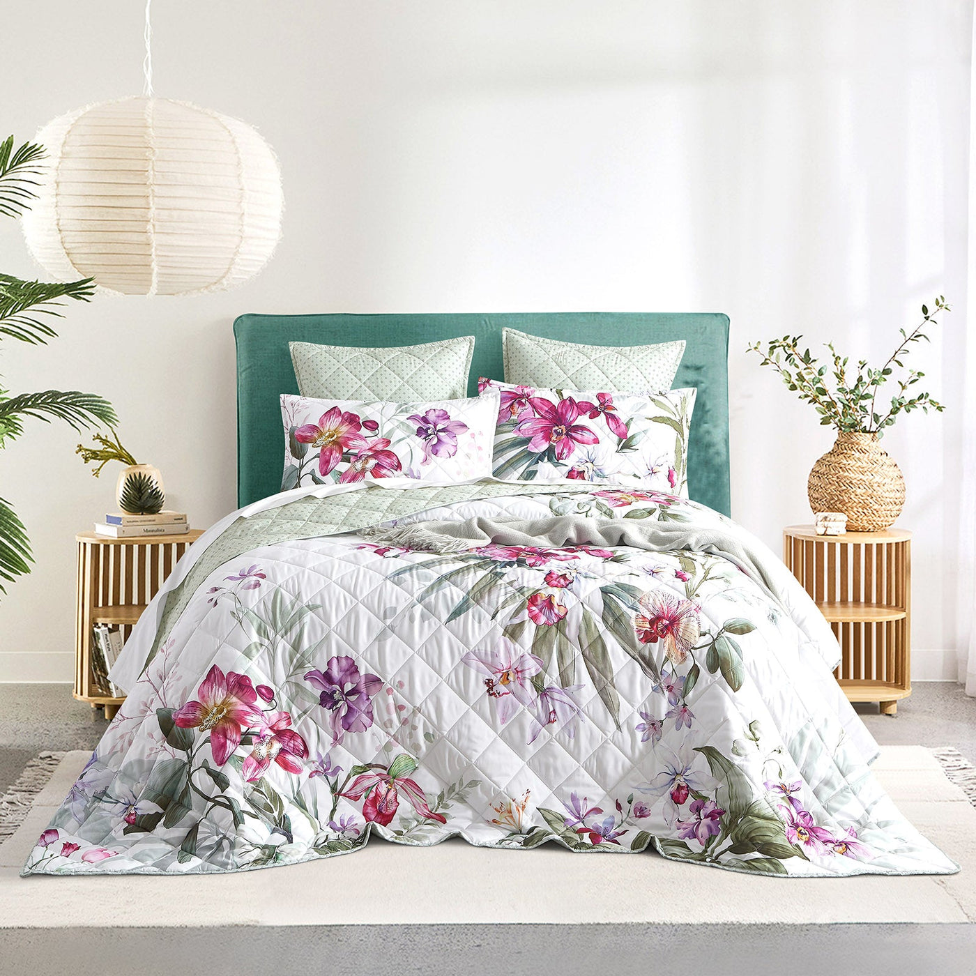 Kashmir Quilted Coverlet Set
