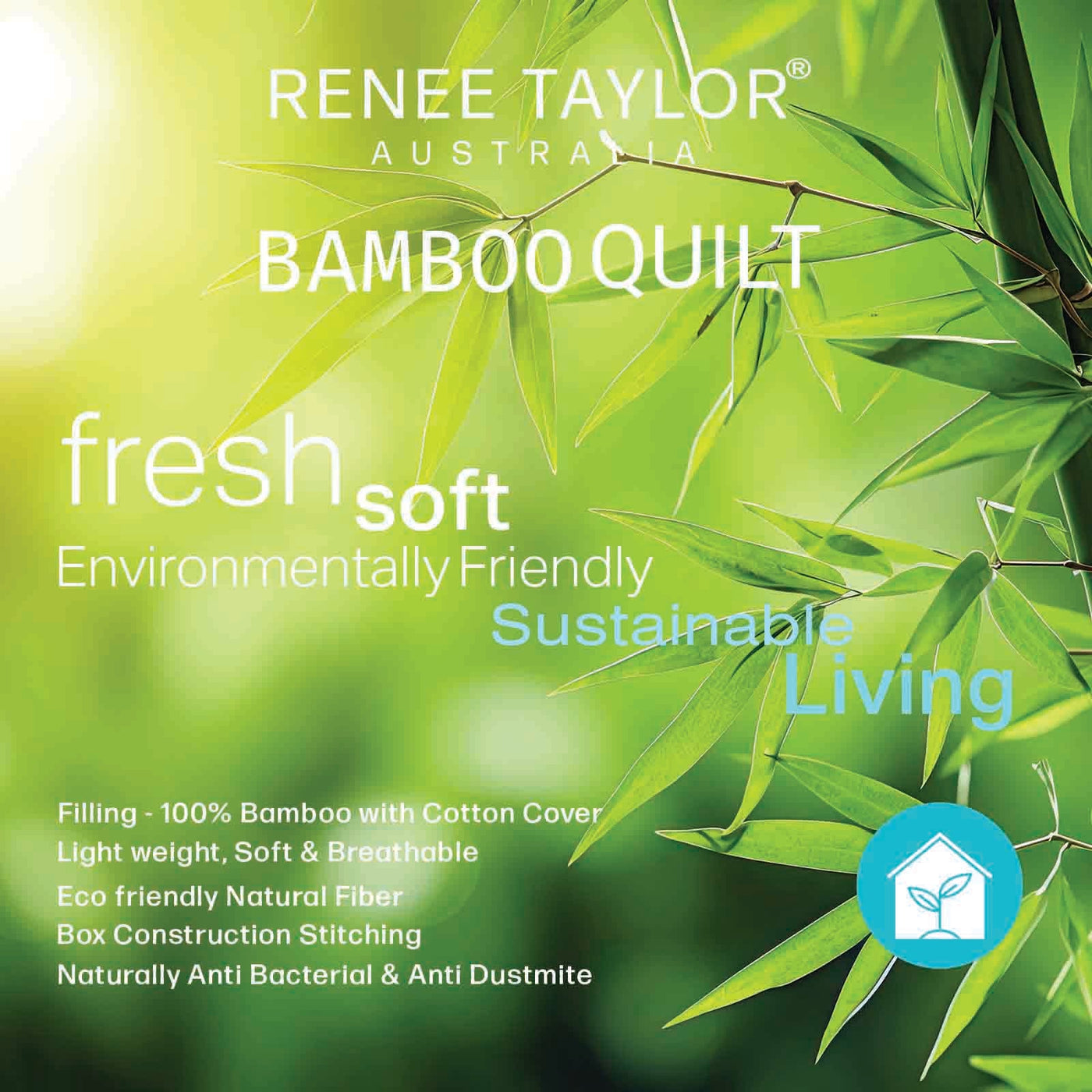 All Seasons Natural Bamboo Quilt
