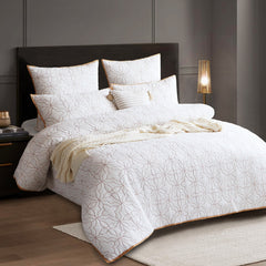Solaris Quilted Quilt Cover Set