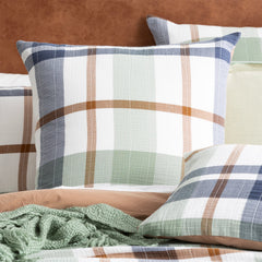 Kids Yarn Dyed Cotton Quilt Cover Set Olivia