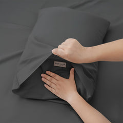 Egyptian Cotton Fitted & Pillow Case Set Magnet - No Flat Sheet