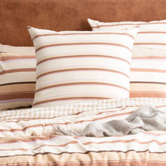 Kids William Stripe Cotton Quilt Cover Set