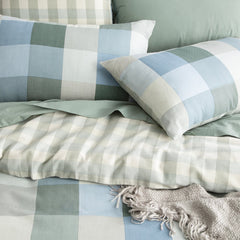 Kids Jackson Check Quilt Cover Set