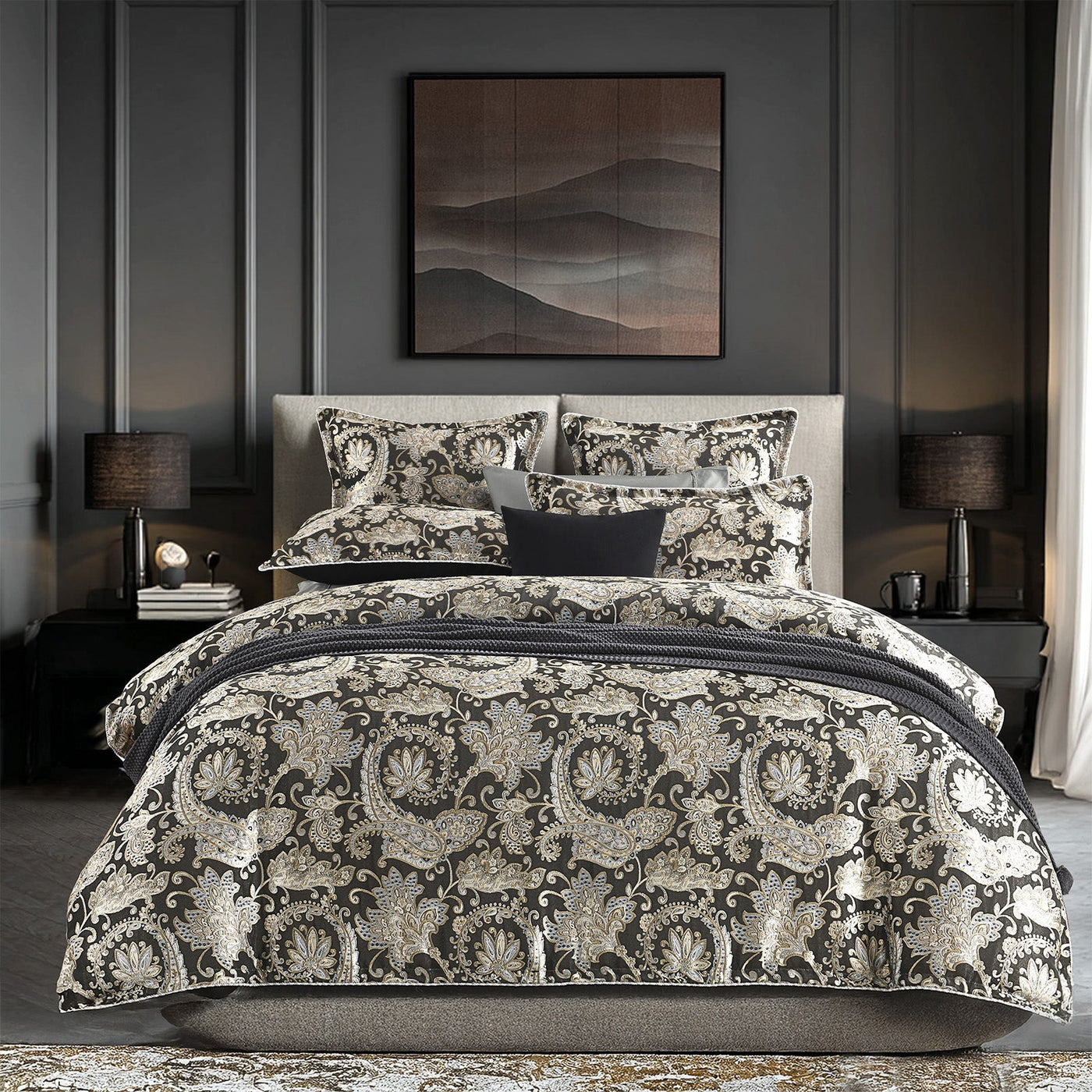 Arabella Quilt Cover Set Regalia Collection