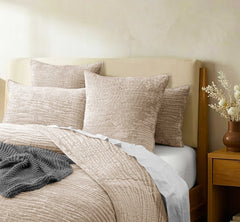 Blake Velvet Coverlet Set Nude