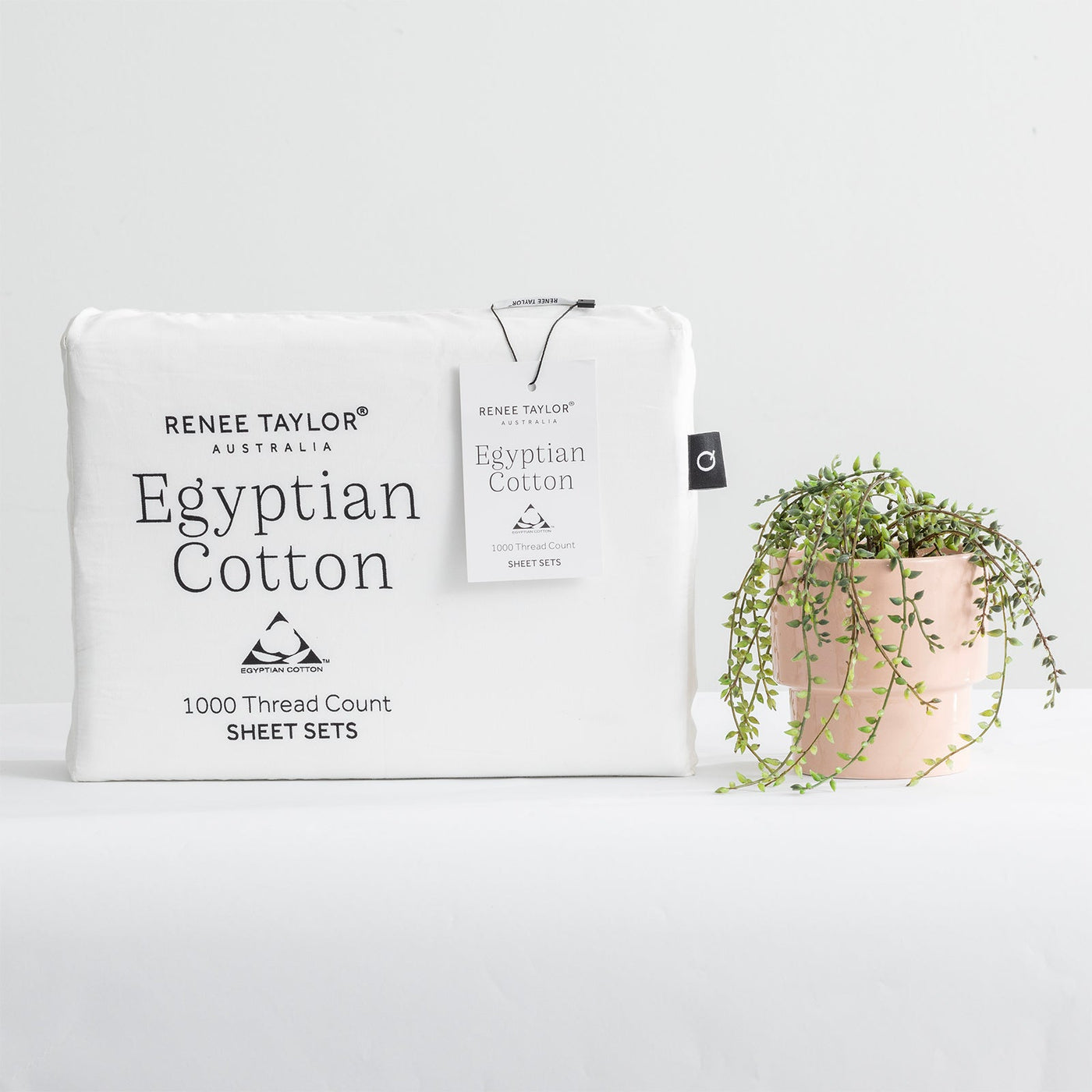 1000 Thread Count Premium Egyptian Cotton Sheet Sets Snow