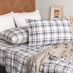 Glenbrook Patterned Organic Cotton Sheet Set