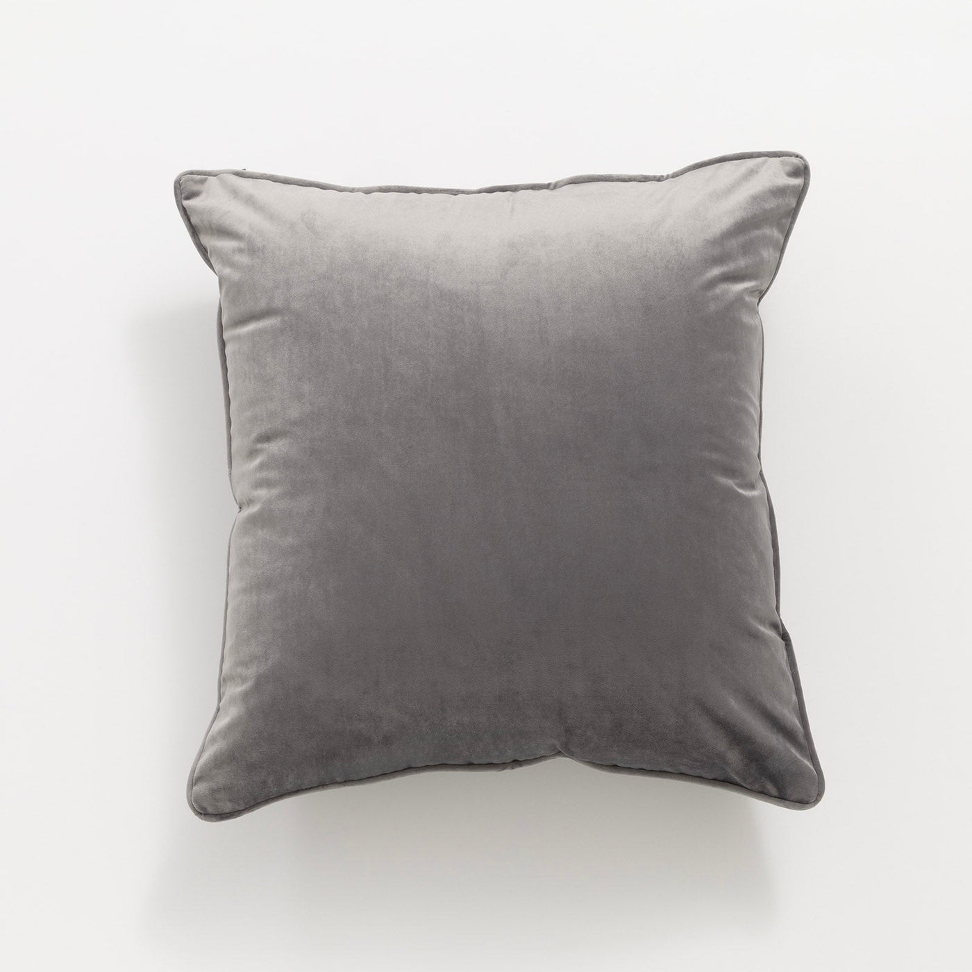 Icon Velvet Cushion Steel 50 x 50 cms