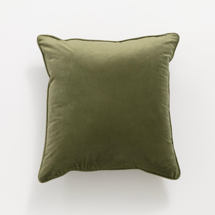 Icon Velvet Cushion Moss 50 x 50 cms