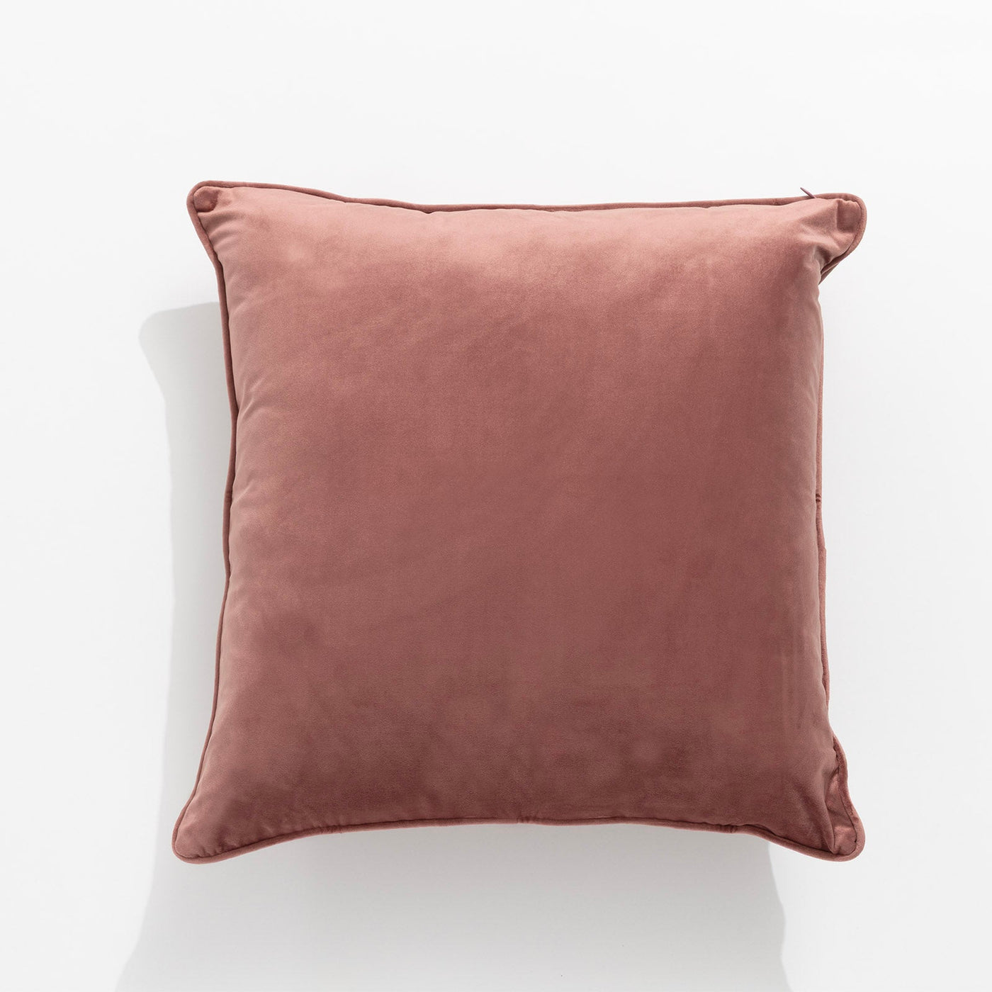Icon Velvet Cushion Mahogany 50 x 50 cms
