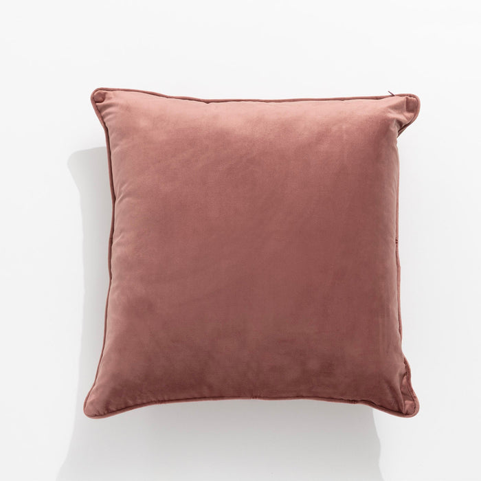 Icon Velvet Cushion Mahogany 50 x 50 cms