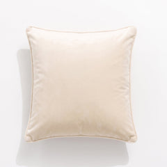 Icon Velvet Cushion Ivory 50 x 50 cms