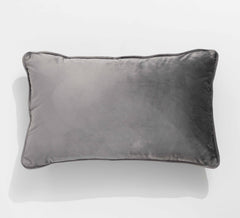 Icon Velvet Cushion Steel 30 x 50 cms