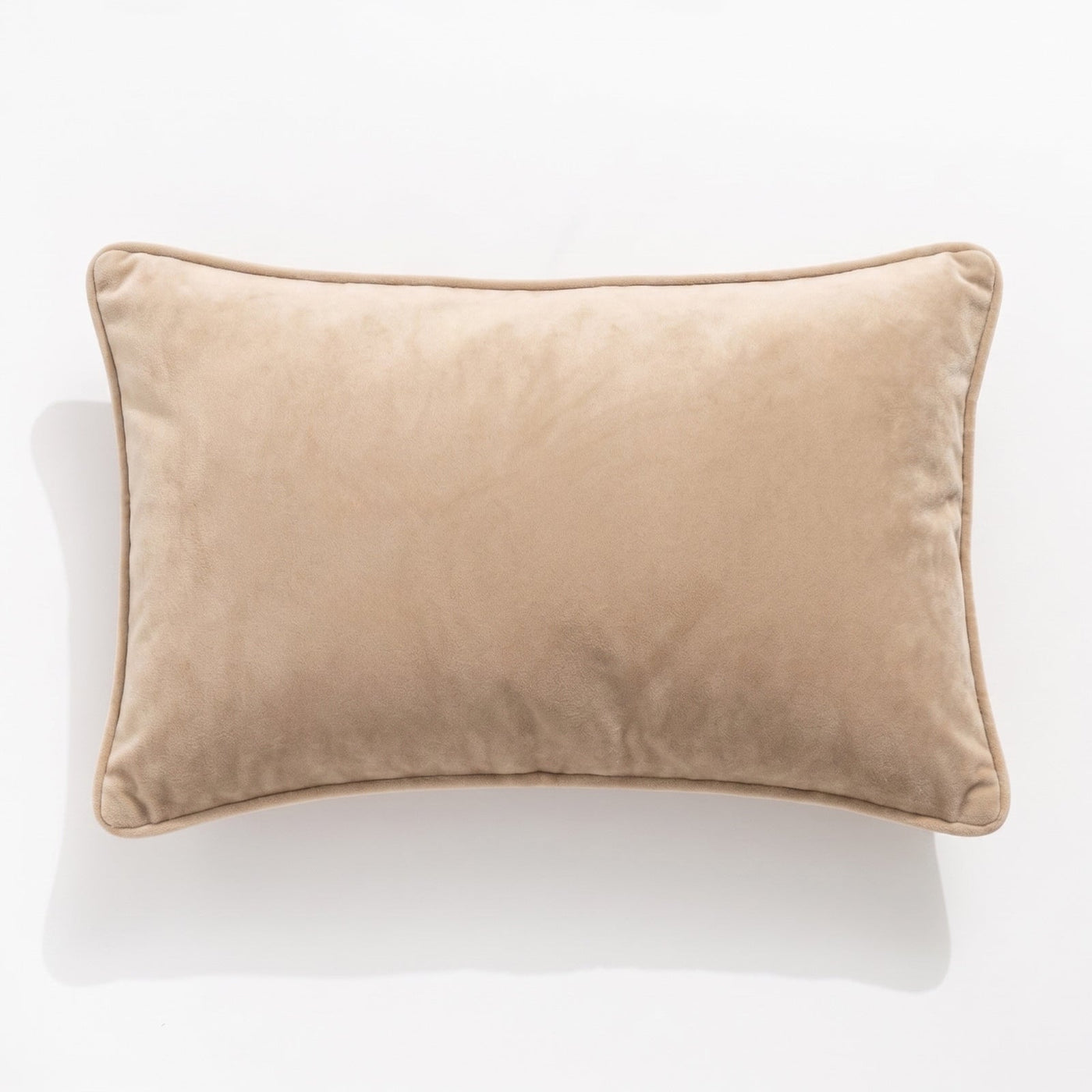 Icon Velvet Cushion Beige 30 x 50 cms