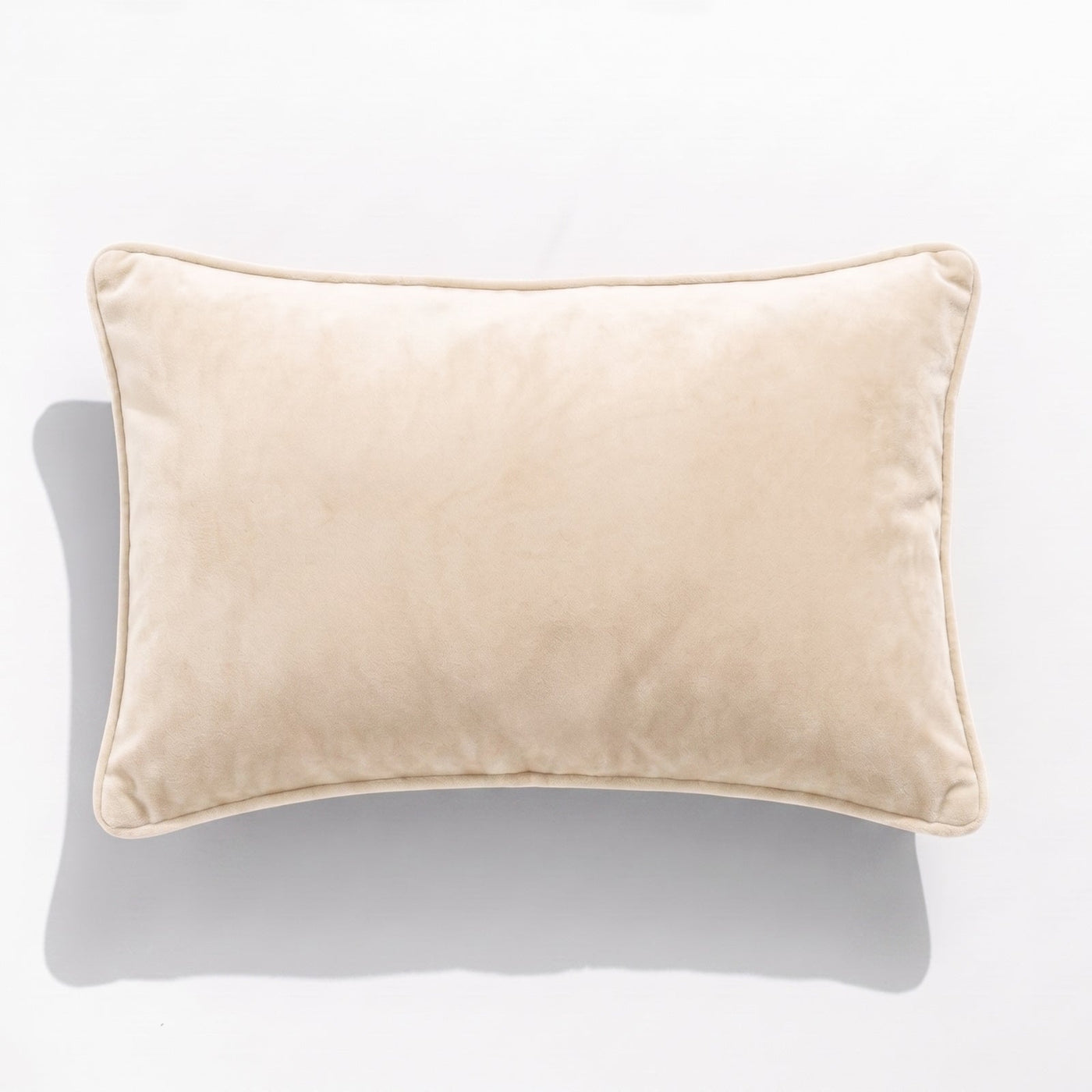 Icon Velvet Cushion Ivory 30 x 50 cms