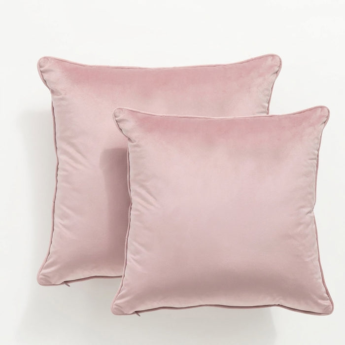 Icon Velvet Cushion Twin Pack Blossom 50 x 50 cms
