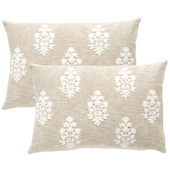 Mirabella Cotton Cushion Twin Pack 35 x 50 Cms