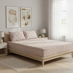 Downton Floral Pure Cotton Fitted Sheet Combo