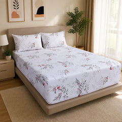 Gentle Garden Pure Cotton Fitted Sheet Combo