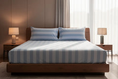 Hamptons Pure Cotton Fitted Sheet Combo