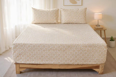 Dessert Mandala Pure Cotton Fitted Sheet Combo