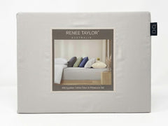 Egyptian Cotton Fitted & Pillow Case Set Antarctica - No Flat Sheet