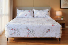 Gentle Garden Pure Cotton Fitted Sheet Combo