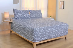 GeoAbstract Pure Cotton Fitted Sheet Combo