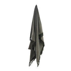 Alba Faux Mohair Throw 130 x 170cm Sage Green