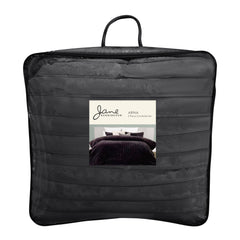 Arna Comforter Queen Charcoal