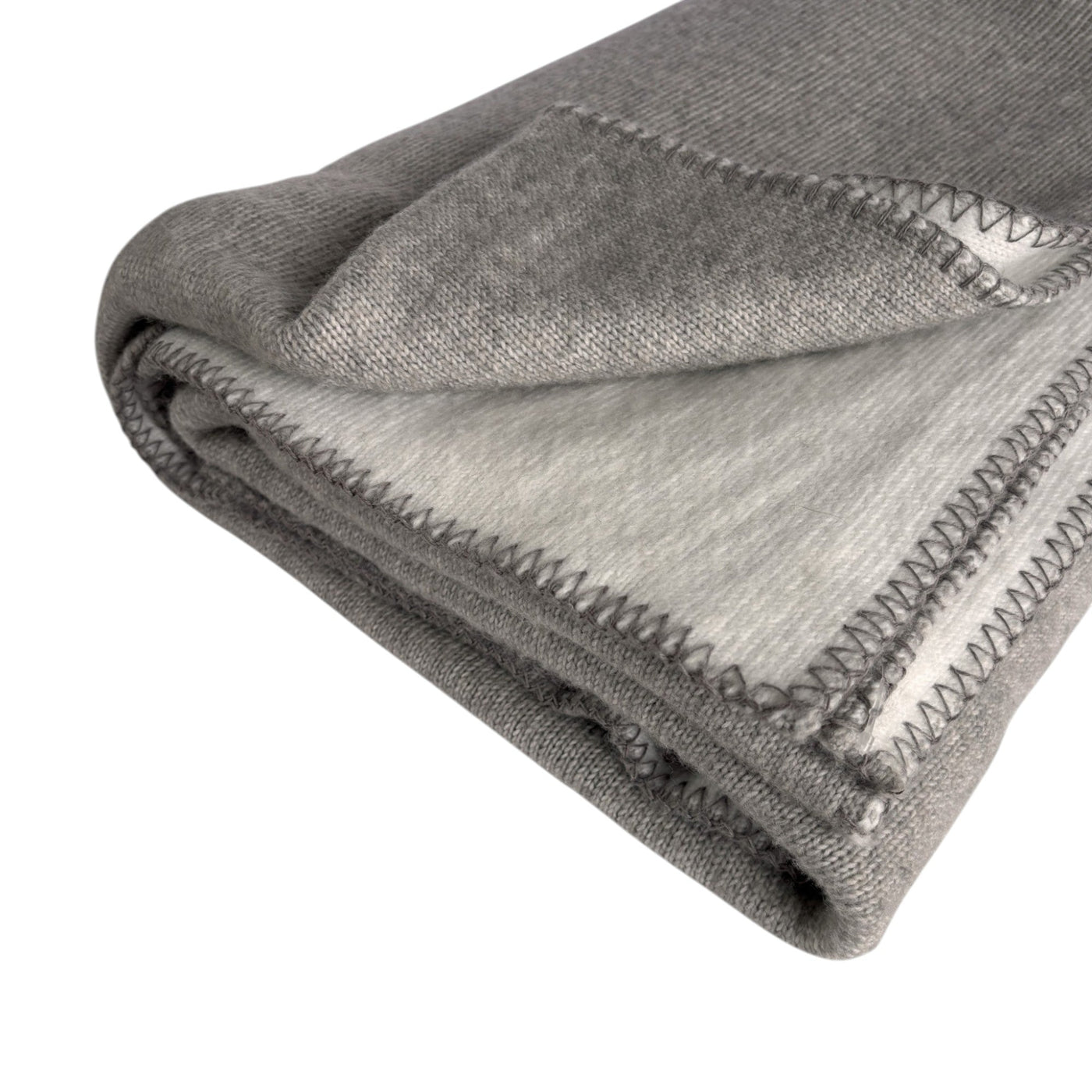 Atelier Blanket Throw 130 x 180cm Grey & White